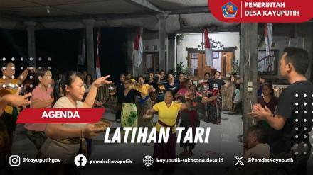 PERSIAPAN LOVINA FESTIVAL LATIHAN DI GENJOT