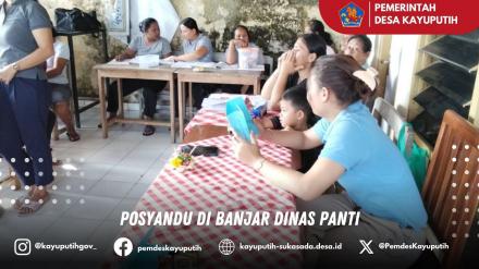 POSYANDU ILP MAWAR BANJAR DINAS PANTI