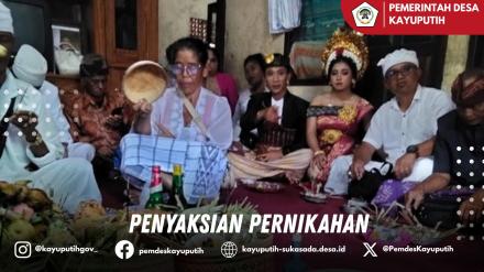 PENYAKSIAN PERNIKAHAN WARGA