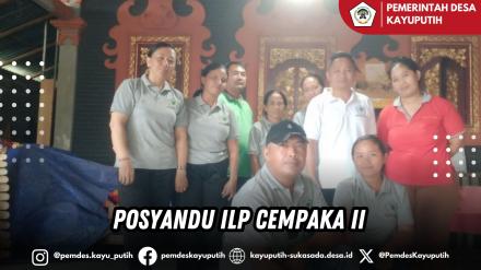 PELAKSANAAN POSYANDU ILP CEMPAKA 2 BULAN JANUARI