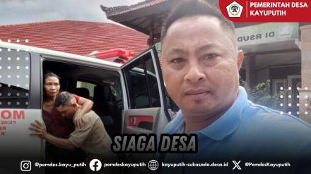 PELAYANAN TIM SIAGA DESA KEPADA WARGA