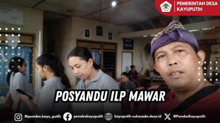 PELAKSANAAN POSYANDU ILP MAWAR BULAN JANUARI