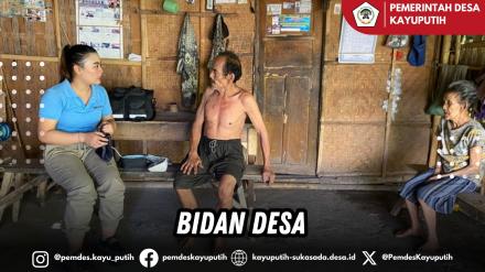 KUNJUNGAN BIDAN DESA KE LANSIA DAN BALITA 