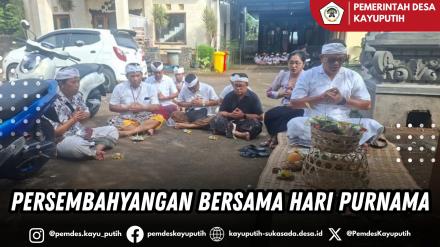 PERSEMBAHYANGAN BERSAMA RAHINA PURNAMA