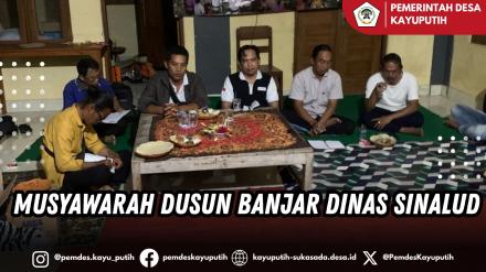 MUSDUS BANJAR DINAS SINALUD